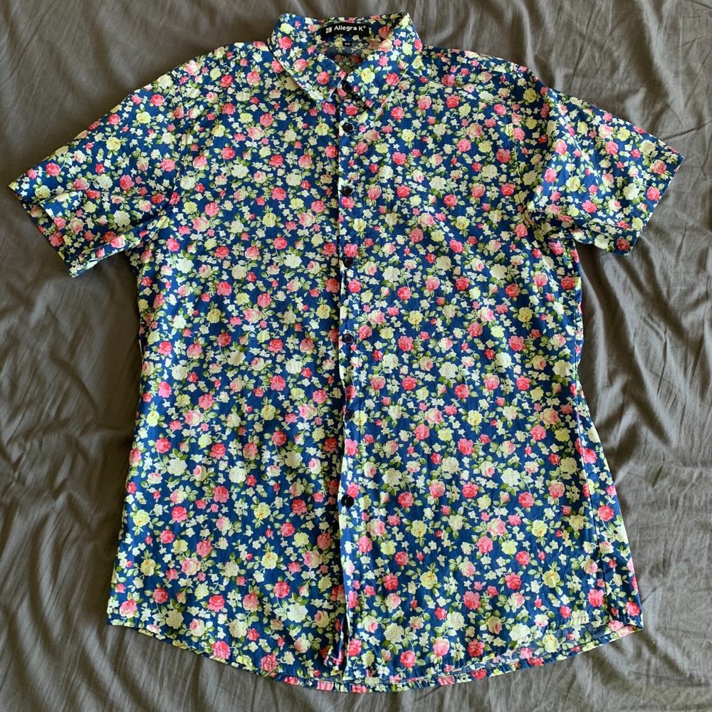 Men short sleeve PARTY shirt!